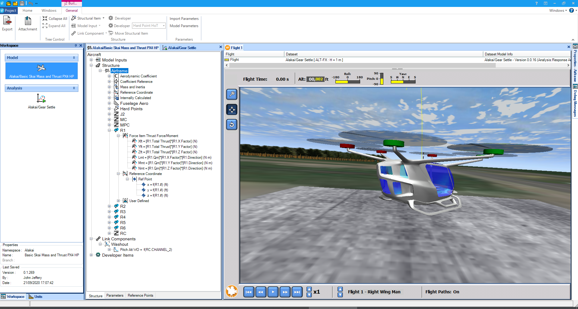 Downwash - j2 Aircraft Dynamics